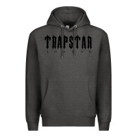 Charcoal Heather trapstar Premium Hoodie - linhVisuals