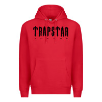 Red trapstar Premium Hoodie - linhVisuals