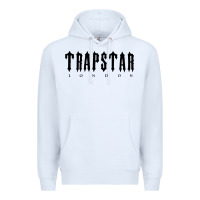 White trapstar Premium Hoodie - linhVisuals