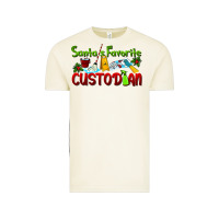 Vintage Arctic Santa's Favorite Custodian Vintage Tee - LillyAllenDesigns