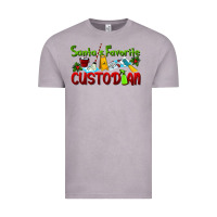 Vintage Zinc Santa's Favorite Custodian Vintage Tee - LillyAllenDesigns