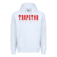 White trapstar Premium Hoodie - linhVisuals