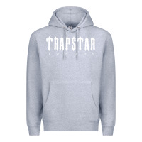 Heather Grey trapstar Premium Hoodie - linhVisuals