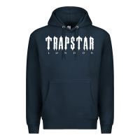 Navy trapstar Premium Hoodie - linhVisuals
