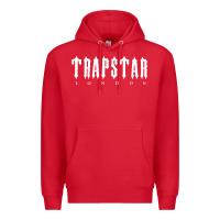 Red trapstar Premium Hoodie - linhVisuals