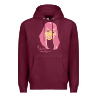 Burgundy nicki Premium Hoodie - linhVisuals