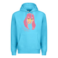 Ocean Blue nicki Premium Hoodie - linhVisuals