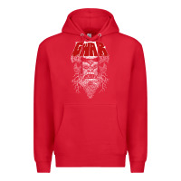 Red gwar fun Premium Hoodie - linhVisuals