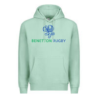 Seafoam benetton rugby Premium Hoodie - linhVisuals