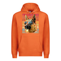 Carrot retro vintage german shepherd german shepherd dog gift Premium Hoodie - linhVisuals