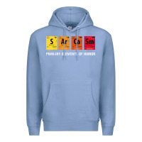 Colony Blue sarcasm elements of humor periodic table graphic Premium Hoodie - linhVisuals