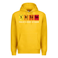 Lemon sarcasm elements of humor periodic table graphic Premium Hoodie - linhVisuals