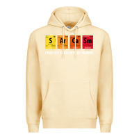 Pina Colada sarcasm elements of humor periodic table graphic Premium Hoodie - linhVisuals