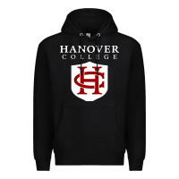 Black hanover college Premium Hoodie - linhVisuals