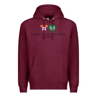 Burgundy hobart and william smith colleges Premium Hoodie - linhVisuals