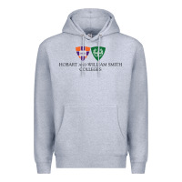 Heather Grey hobart and william smith colleges Premium Hoodie - linhVisuals