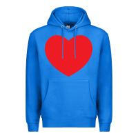 True Royal big heart Premium Hoodie - linhVisuals