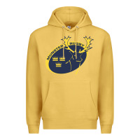 Antique Gold munster rugby Premium Hoodie - linhVisuals
