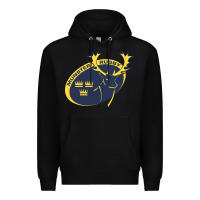 Black munster rugby Premium Hoodie - linhVisuals