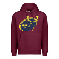 Burgundy munster rugby Premium Hoodie - linhVisuals