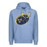 Colony Blue munster rugby Premium Hoodie - linhVisuals