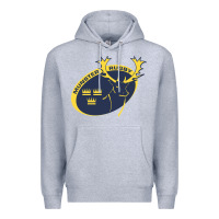 Heather Grey munster rugby Premium Hoodie - linhVisuals