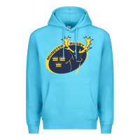 Ocean Blue munster rugby Premium Hoodie - linhVisuals