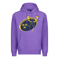 Purple munster rugby Premium Hoodie - linhVisuals