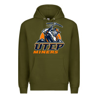 Army Green utep gifts miners gifts Premium Hoodie - linhVisuals