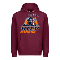 Burgundy utep gifts miners gifts Premium Hoodie - linhVisuals