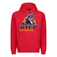 Red utep gifts miners gifts Premium Hoodie - linhVisuals