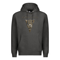 Charcoal Heather morrowind Premium Hoodie - linhVisuals