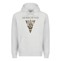Dove Grey morrowind Premium Hoodie - linhVisuals