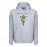 Heather Grey morrowind Premium Hoodie - linhVisuals