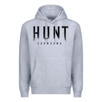 Heather Grey hunt showdown Premium Hoodie - linhVisuals