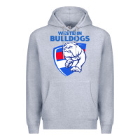 Heather Grey western bulldogs Premium Hoodie - linhVisuals