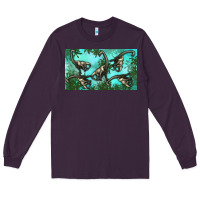 Plum brachiosaurus  sippy cup Long Sleeve Tee - Artiststas