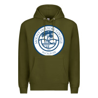 Army Green mount holyoke college Premium Hoodie - linhVisuals