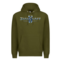 Army Green starcraft Premium Hoodie - linhVisuals