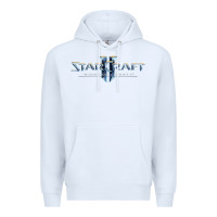 White starcraft Premium Hoodie - linhVisuals
