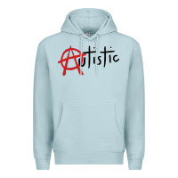Blue Mist autistic punk Premium Hoodie - linhVisuals
