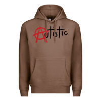 Chestnut autistic punk Premium Hoodie - linhVisuals