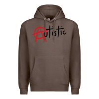 Coffee autistic punk Premium Hoodie - linhVisuals