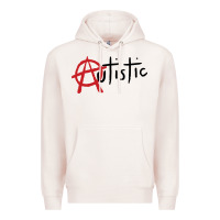 Pale Pink autistic punk Premium Hoodie - linhVisuals