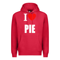 Cardinal retro vintage classic i love pie for pie lovers cooks chefs t shirt Premium Hoodie - linhVisuals