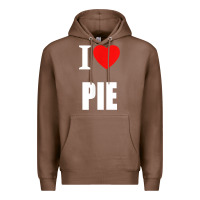 Chestnut retro vintage classic i love pie for pie lovers cooks chefs t shirt Premium Hoodie - linhVisuals