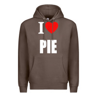 Coffee retro vintage classic i love pie for pie lovers cooks chefs t shirt Premium Hoodie - linhVisuals