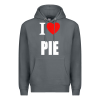 Rock retro vintage classic i love pie for pie lovers cooks chefs t shirt Premium Hoodie - linhVisuals