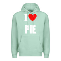 Seafoam retro vintage classic i love pie for pie lovers cooks chefs t shirt Premium Hoodie - linhVisuals