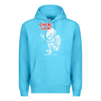 Ocean Blue butchered at birth Premium Hoodie - linhVisuals